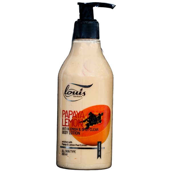 Louis Herbals Papaya Lemon Anti Blemish & Spot Clear Body Lotion 300 ml