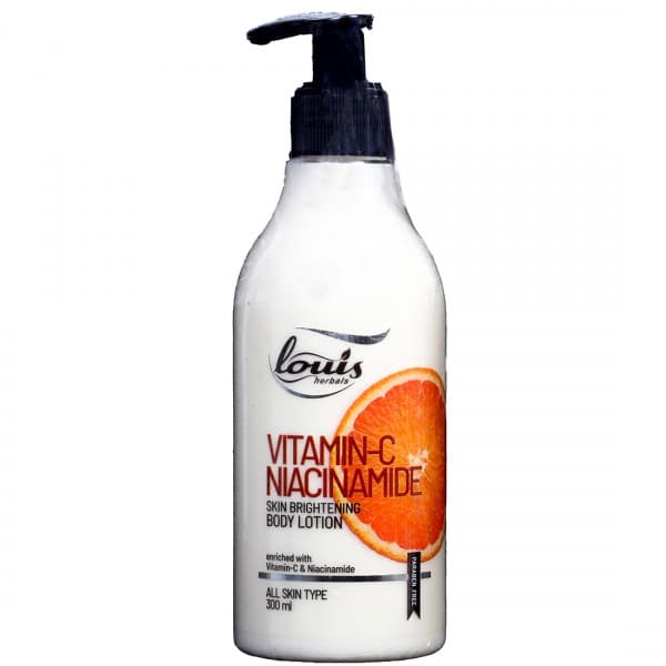 Louis Herbals Vitamin C Niacinamide Skin Brightening Body Lotion 300 ml