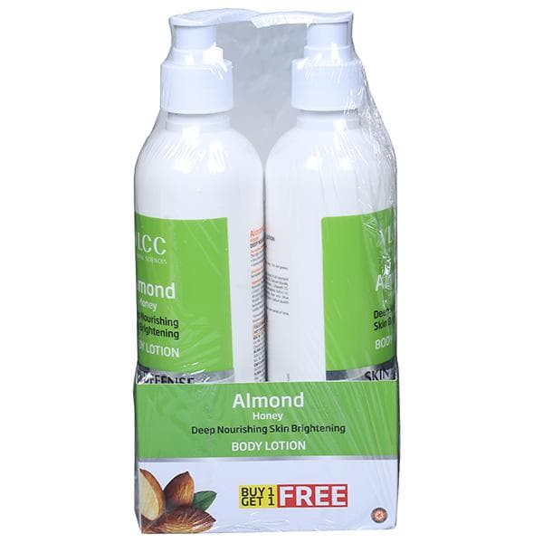 Vlcc Almond Honey Deep Nourishing & Skin Brightening Body Lotion (Buy 1 Get 1 Free) 2 x 350 ml