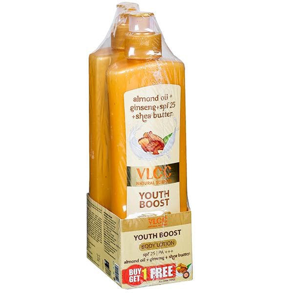 Vlcc Youth Boost Body Lotion (Buy 1 Get 1 Free) 2 x 400 ml