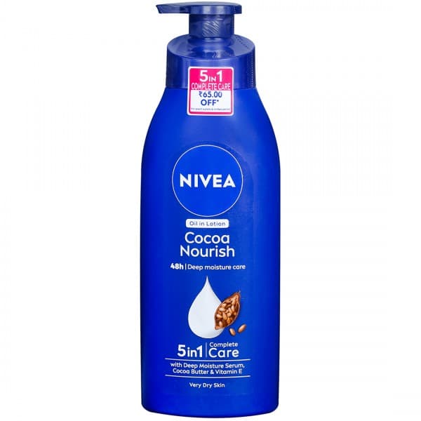 Nivea Cocoa Nourish With Deep Moisture Serum Very Dry Skin Lotion (Rs 65 Off) 400 ml