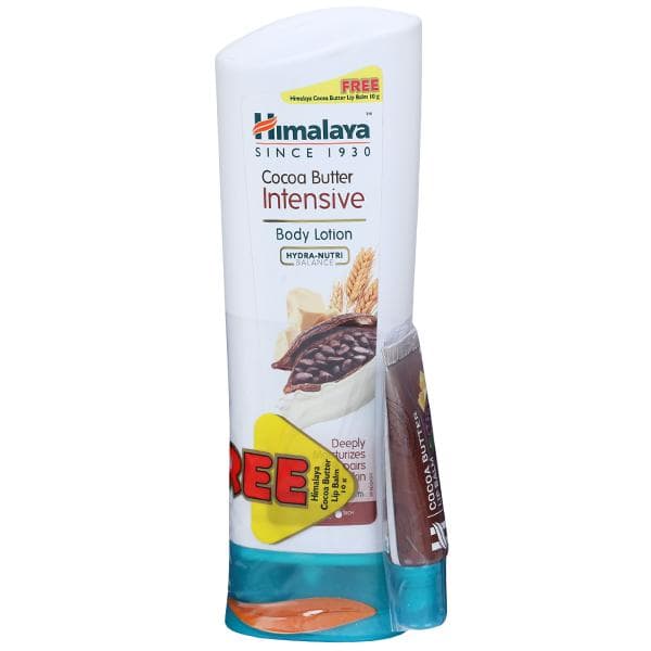 Himalaya Intensive Cocoa Butter Body Lotion (Free Lip Balm 10 g) 200 ml