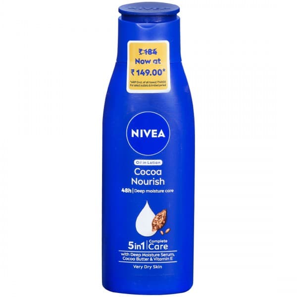 Nivea Cocoa Nourish With Deep Moisture Serum Very Dry Skin Lotion (RS 35 Off) 75 ml