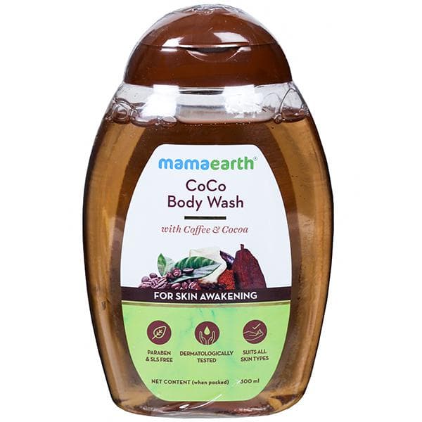 Mamaearth CoCo Body Wash with Coffee & Cocoa for Skin Awakening 300 ml