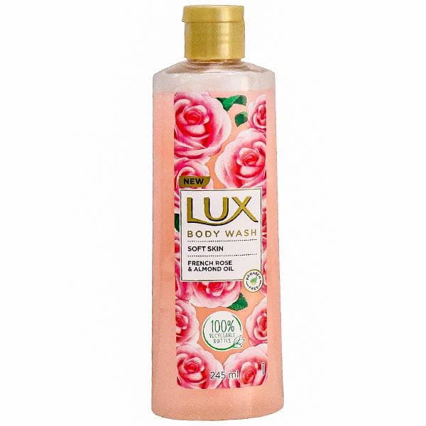 Lux Body Wash Soft Skin French Rose & Almond Oil 245 ml