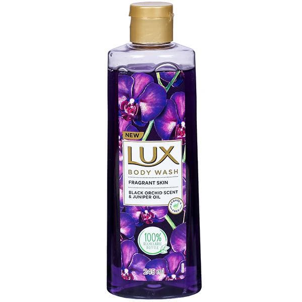 Lux Body Wash Fragrant Skin Black Orchid Scent & Juniper Oil 245 ml