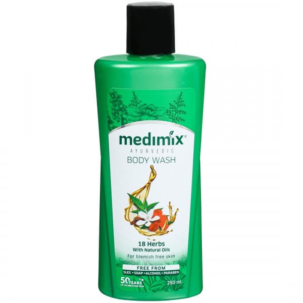 Medimix 18 Herbs with Natural Oils Body Wash 250 ml