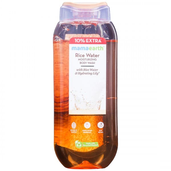 Mamaearth Rice Water Moisturizing Body Wash with Rice Water & Hydrating Lily (10% Extra) 250 ml