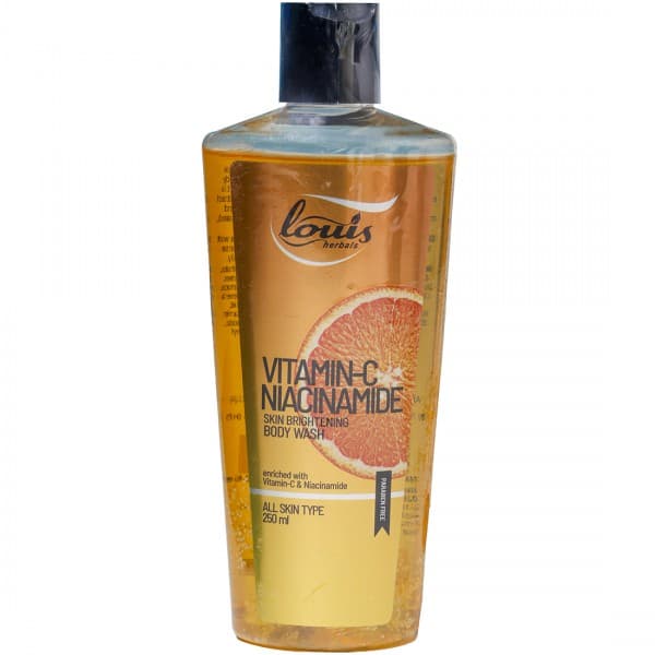 Louis Herbals Vitamin C Niacinamide Skin Brightening Body Wash 250 ml