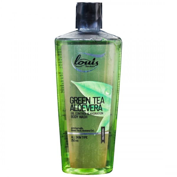 Louis Herbals Green Tea Aloevera Oil Control & Hydration Body Wash 250 ml