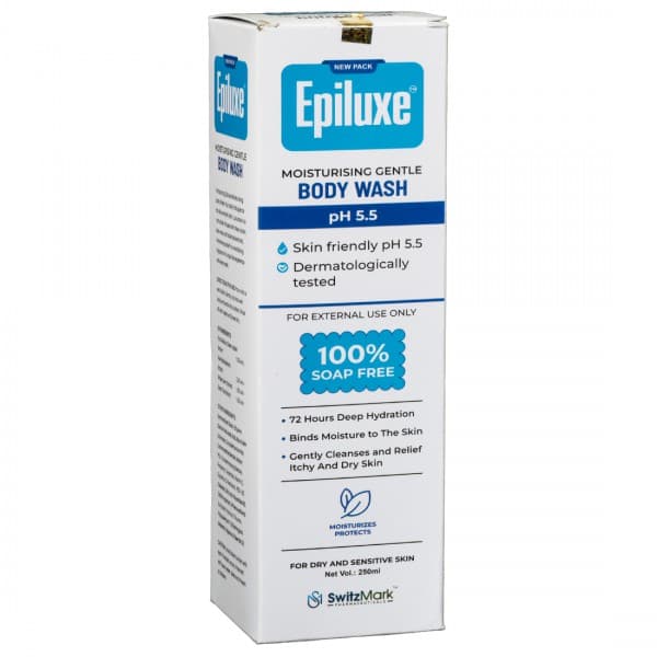 Epiluxe Moisturising Gentle Body Wash 250 ml