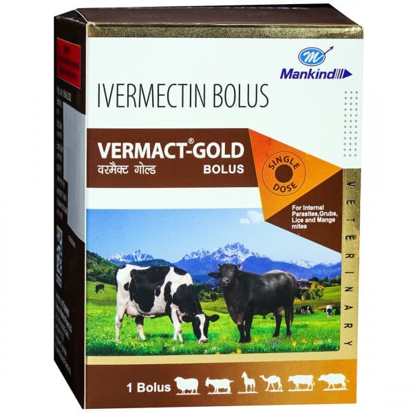 Vermact Gold Veterinary Bolus (1 Bolus)