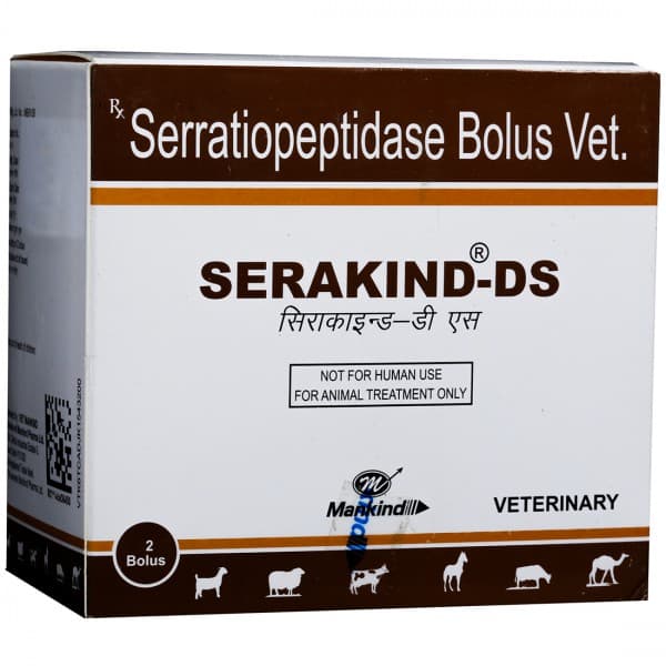 Serakind DS Veterinary Bolus (2 Bolus)
