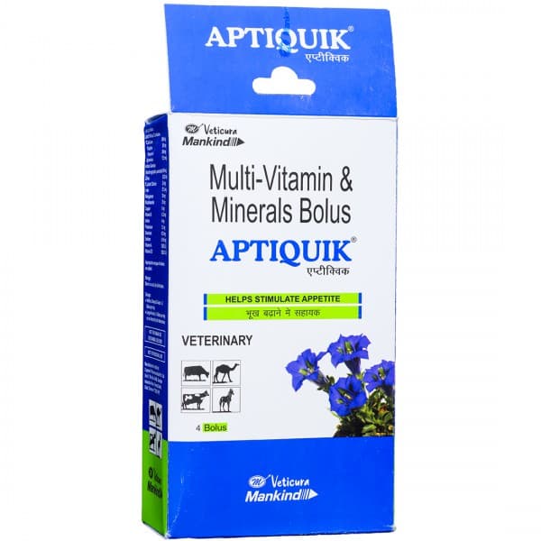 Aptiquik Veterinary Bolus (4 Bolus)