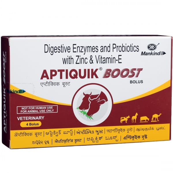 Aptiquik Boost Veterinary Bolus (4 Bolus)