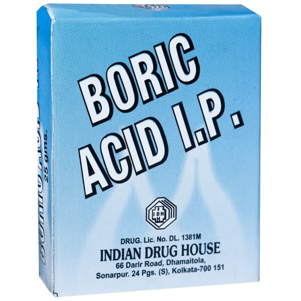 Boric Acid I.P.(IDH) 25 g