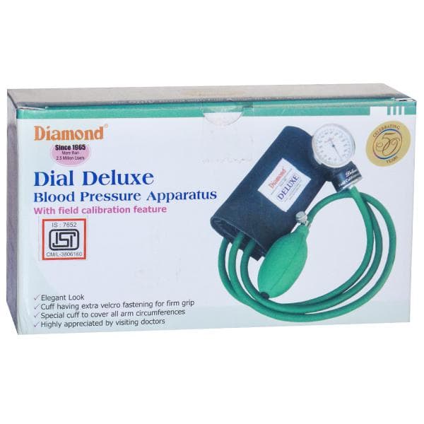 Diamond Dial Deluxe Blood Pressure Apparatus Pack Of 1
