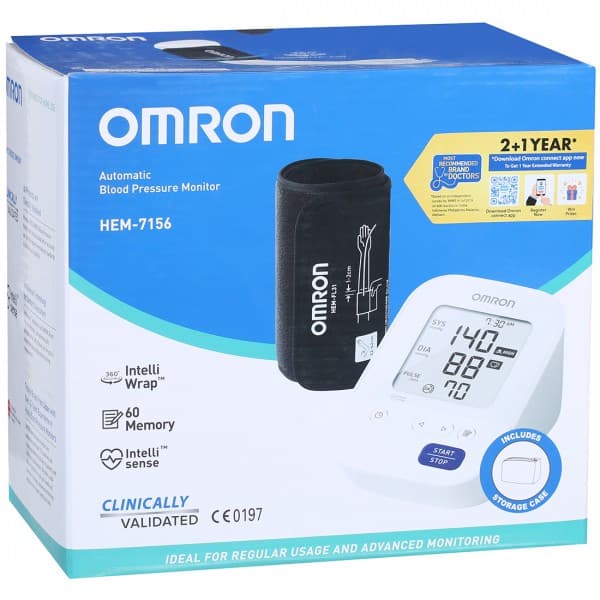 B.P. Monitor (Omron) Hem-7156 Device 105 x 85 x 152 mm