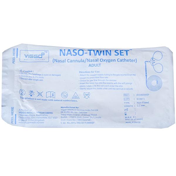 Naso Twin Set Nasal Cannula Adult