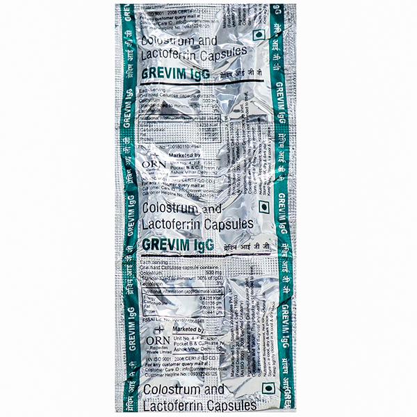 Grevim IGG Capsule (6 Cap)