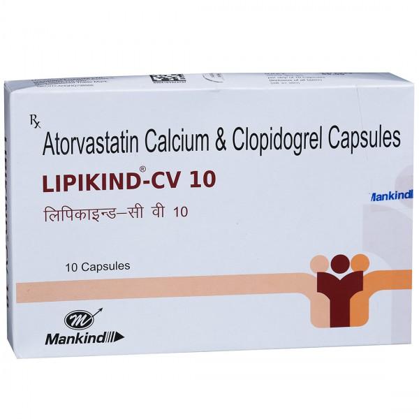 Lipikind CV 10 mg Capsule (10 Cap)