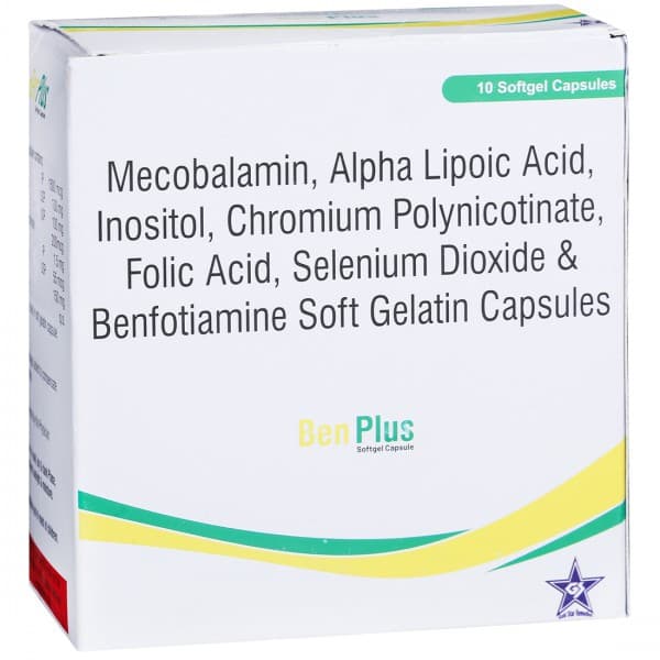 Ben Plus Softgel Capsule (10 Cap)