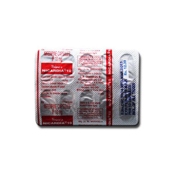 Nicardia 10 mg Capsule (10 Cap)