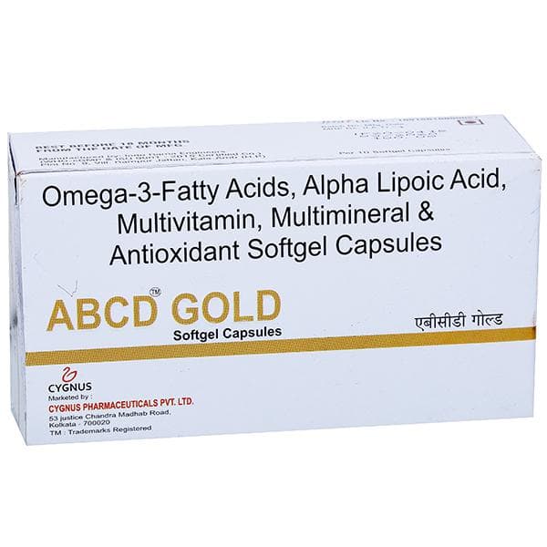 Abcd Gold Softgel Capsule (10 Cap)