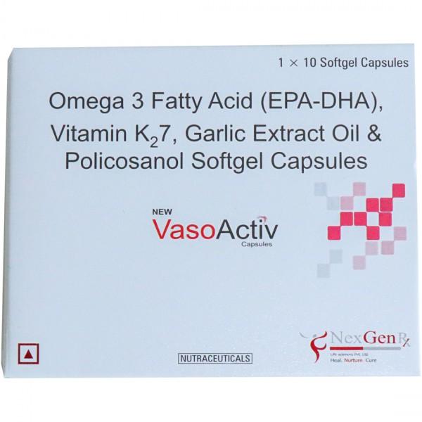 VasoActiv (New) 10 Softgel Capsules
