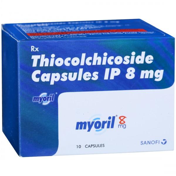 Myoril 8 mg Capsule (10 Cap)