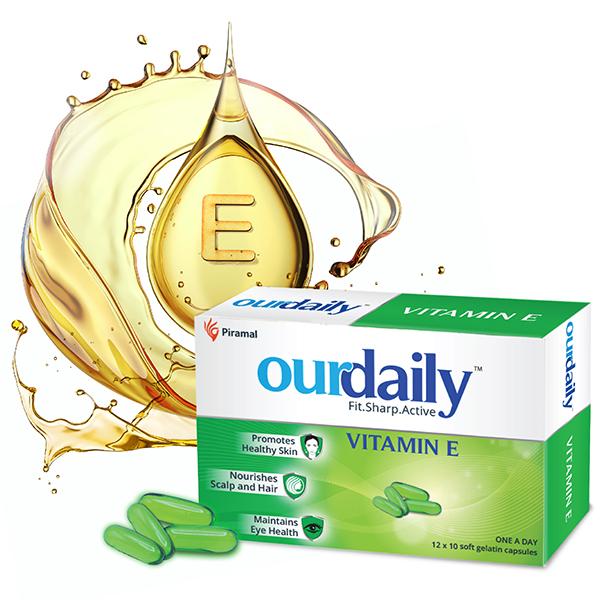 Ourdaily Vitamin E 400 mg 10 Capsules