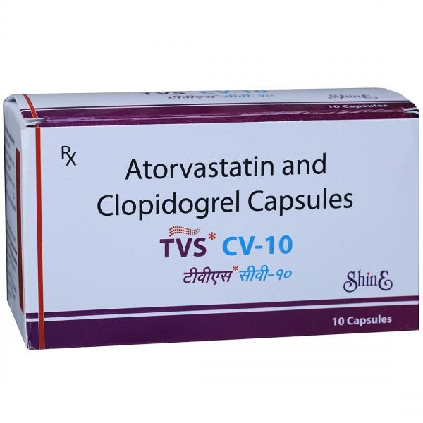 Tvs CV 10 mg Capsule (10 Cap)