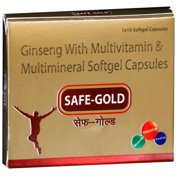 Safe Gold 10 Softgel Capsules