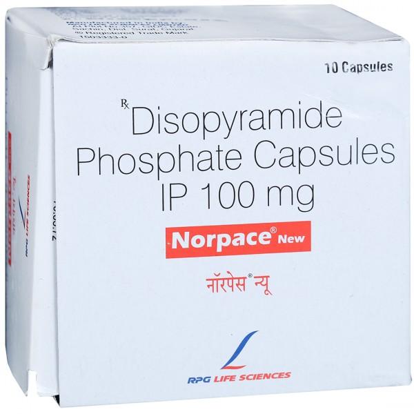 Norpace (New) 100 mg Capsule (10 Cap)