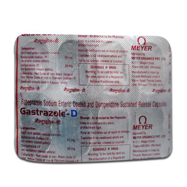 Gastrazole D Capsule (10 Cap)