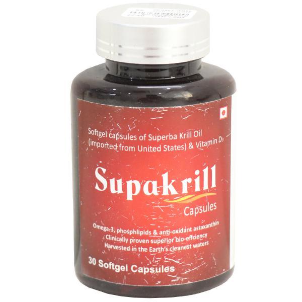 Supakrill 30 Capsules