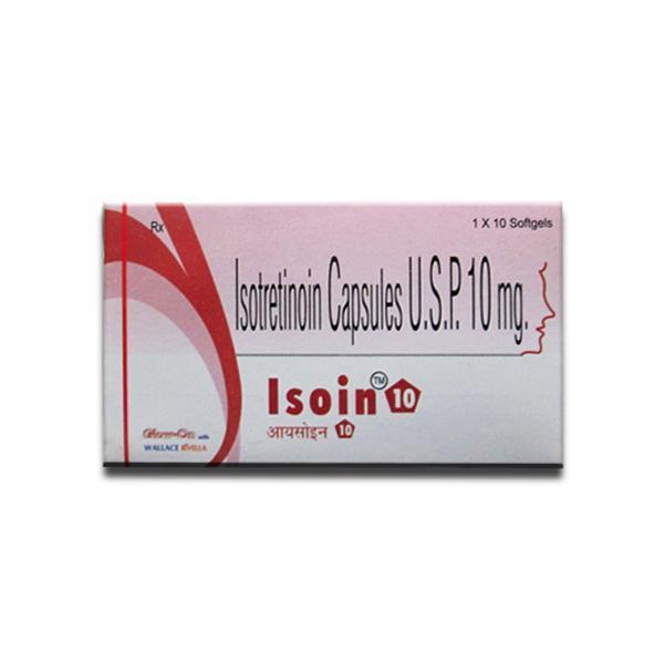 Isoin 10 mg Capsule (10 Cap)