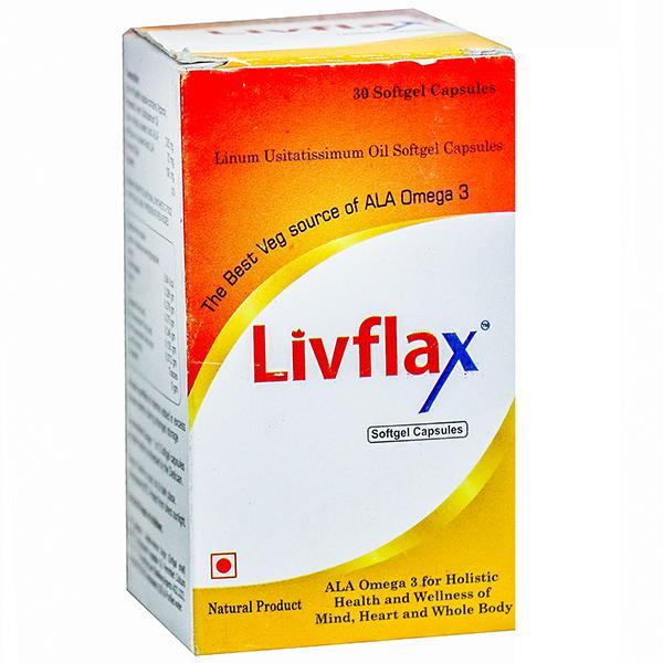 Livflax 30 Softgel Capsules