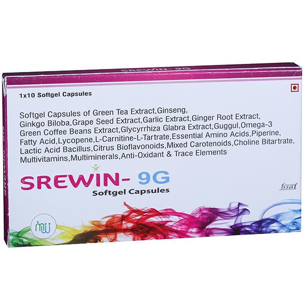 Srewin 9G 10 Softgel Capsules