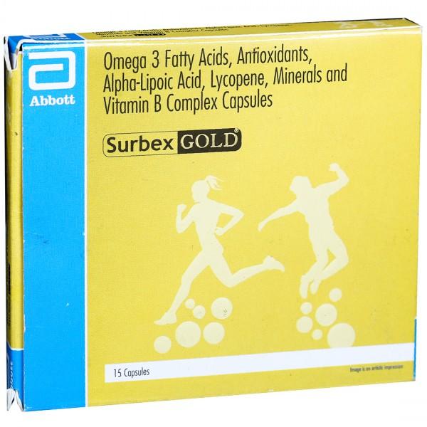 Surbex Gold 15 Capsules