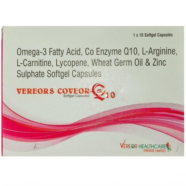 Vereors Coveor Q 10 10 Softgel Capsules