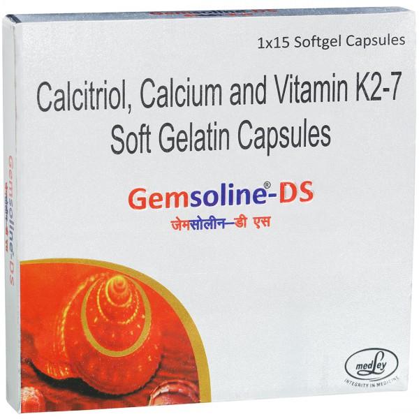Gemsoline DS Soft Gelatin Capsule (15 Cap)