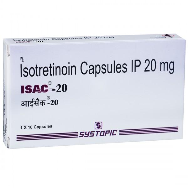 Isac 20 mg Capsule (10 Cap)