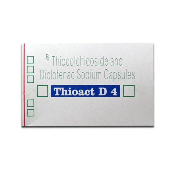 Thioact D 4 mg Capsule (10 Cap)