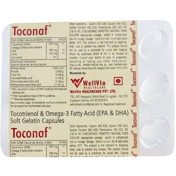 Toconaf Soft Gelatin 15 Capsules