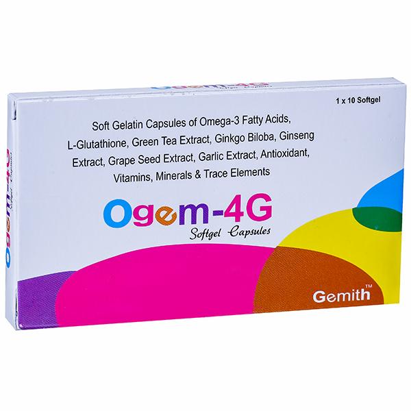 Ogem 4G 10 Softgel Capsules