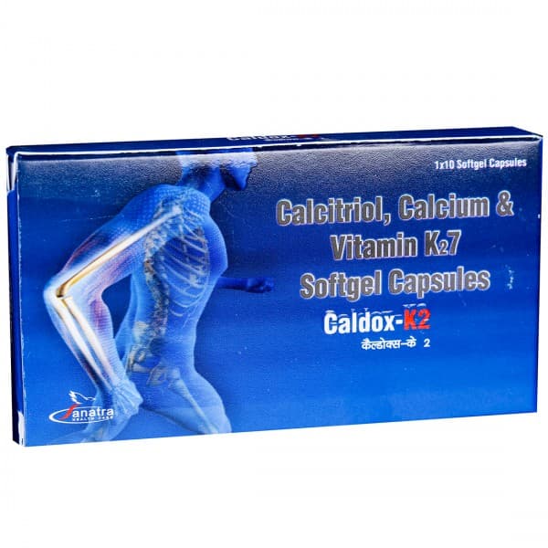 Caldox K2 Softgel Capsule (10 Cap)