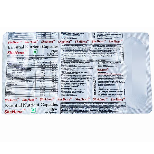 SheHenz 10 Capsules