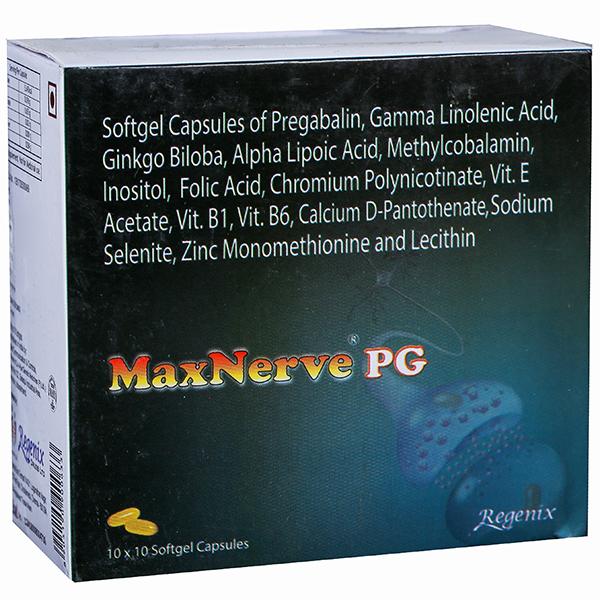 MaxNerve PG 10 Softgel Capsules