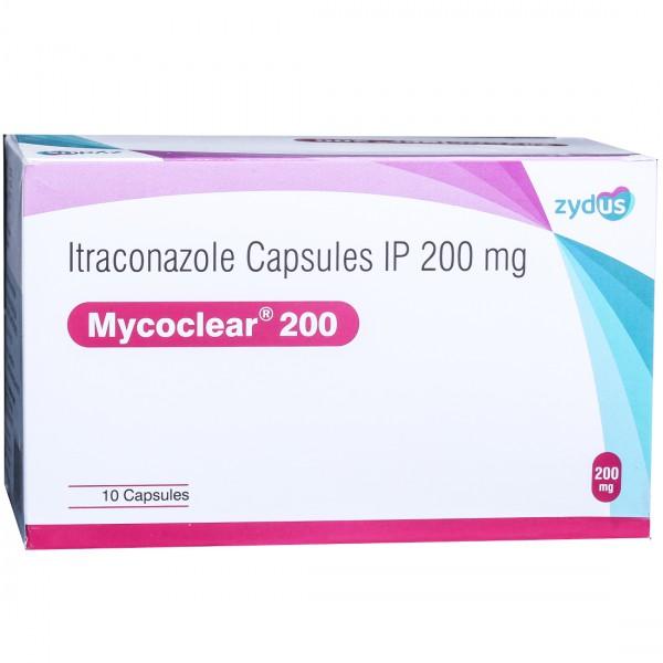 Mycoclear 200 mg Capsule (10 Cap)